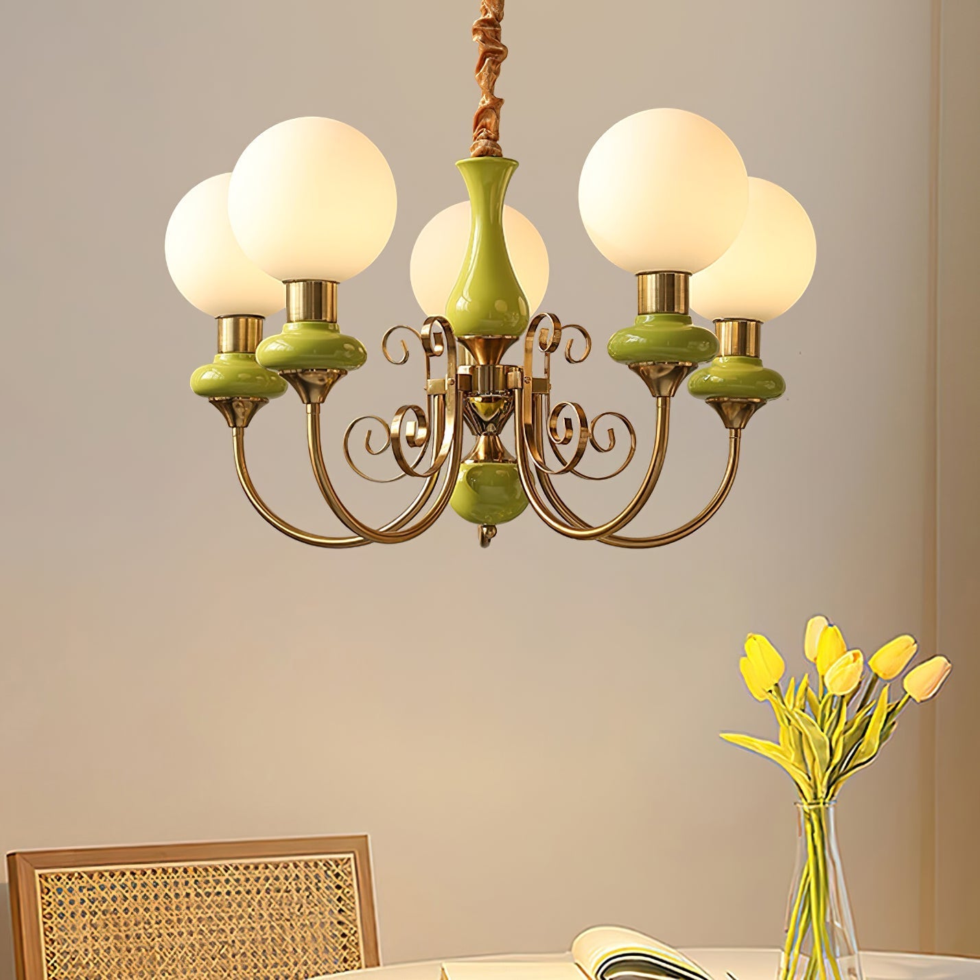 Modern Creative Art Onyx Chandelier - Cueteks
