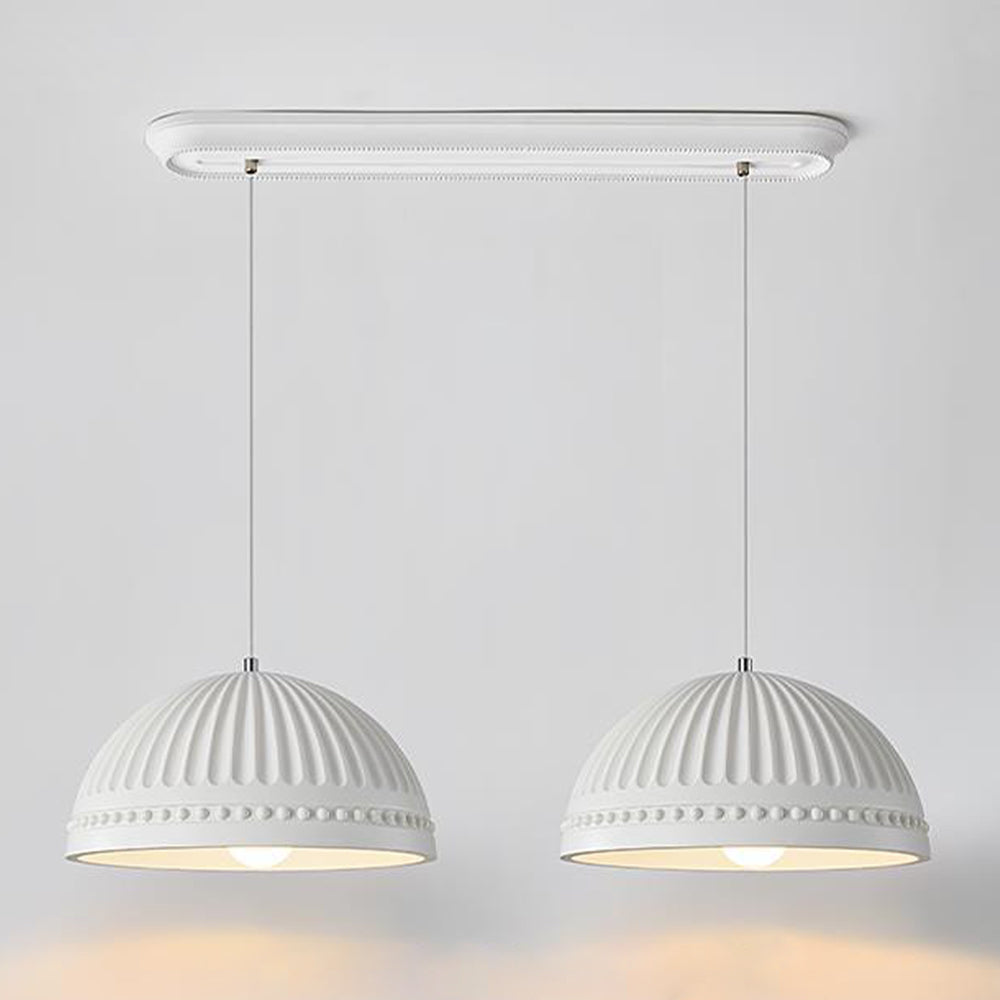Cream Style Resin Creative Pendant Light - Cueteks