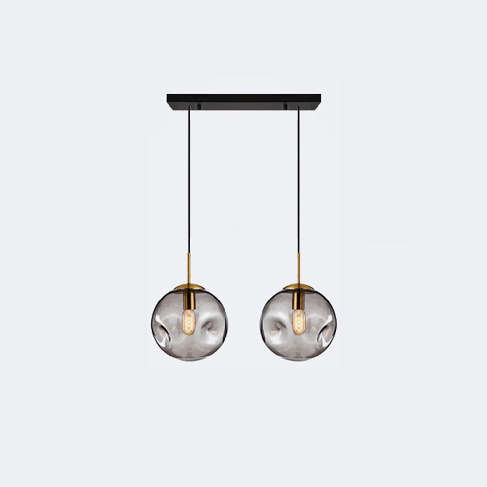 Hailie Cluster Pendelleuchte 2 Farbe, 1/2 Kopf - Cueteks