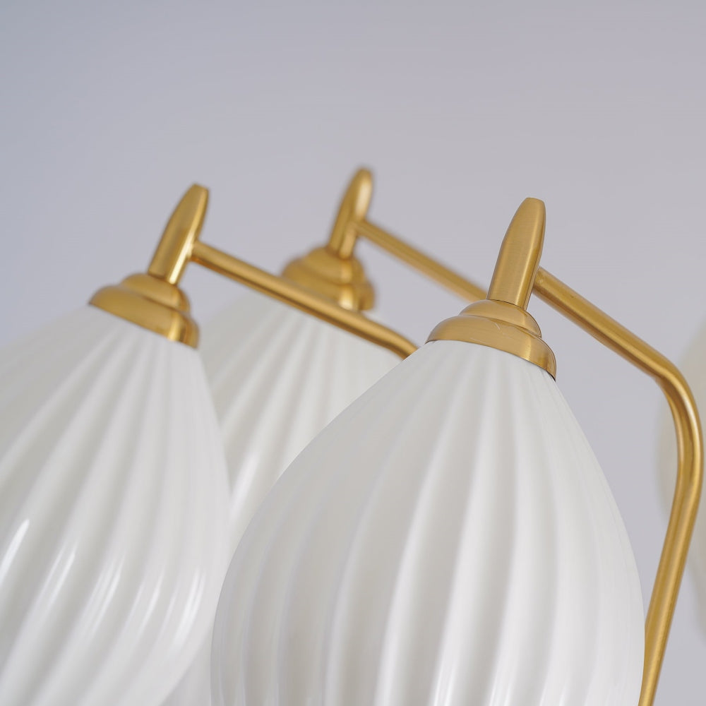 Modern Ceramics Flower shaped Warm Chandelier - Cueteks