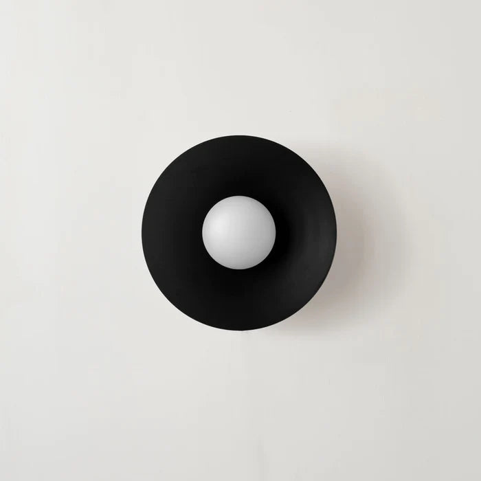 Simple Round Metal Flush Mount Ceiling Light For Kitchen - Cueteks
