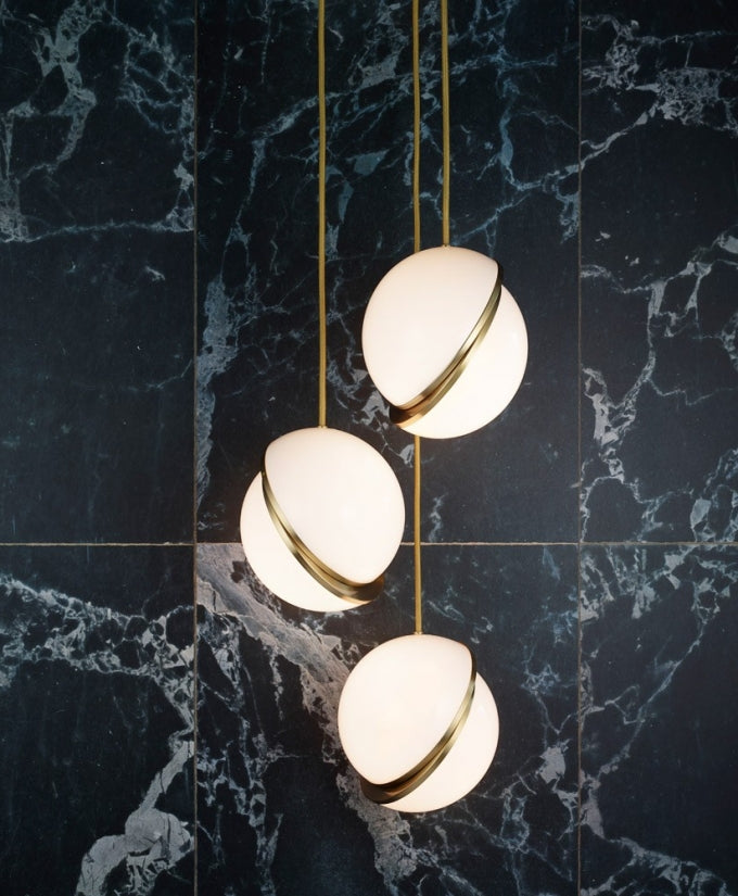 Crescent Pendant Lamp - Cueteks