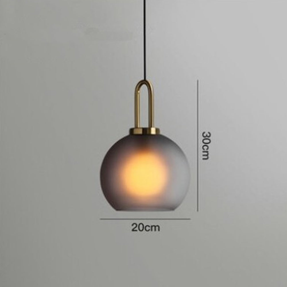 Modern Glass Living Room Pendant Light - Cueteks