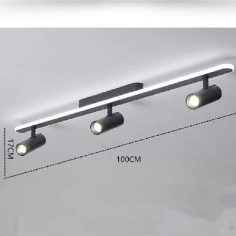 Haney Moderne LED Deckenleuchte mit Strahler für Korridor & Wohnzimmer - Cueteks