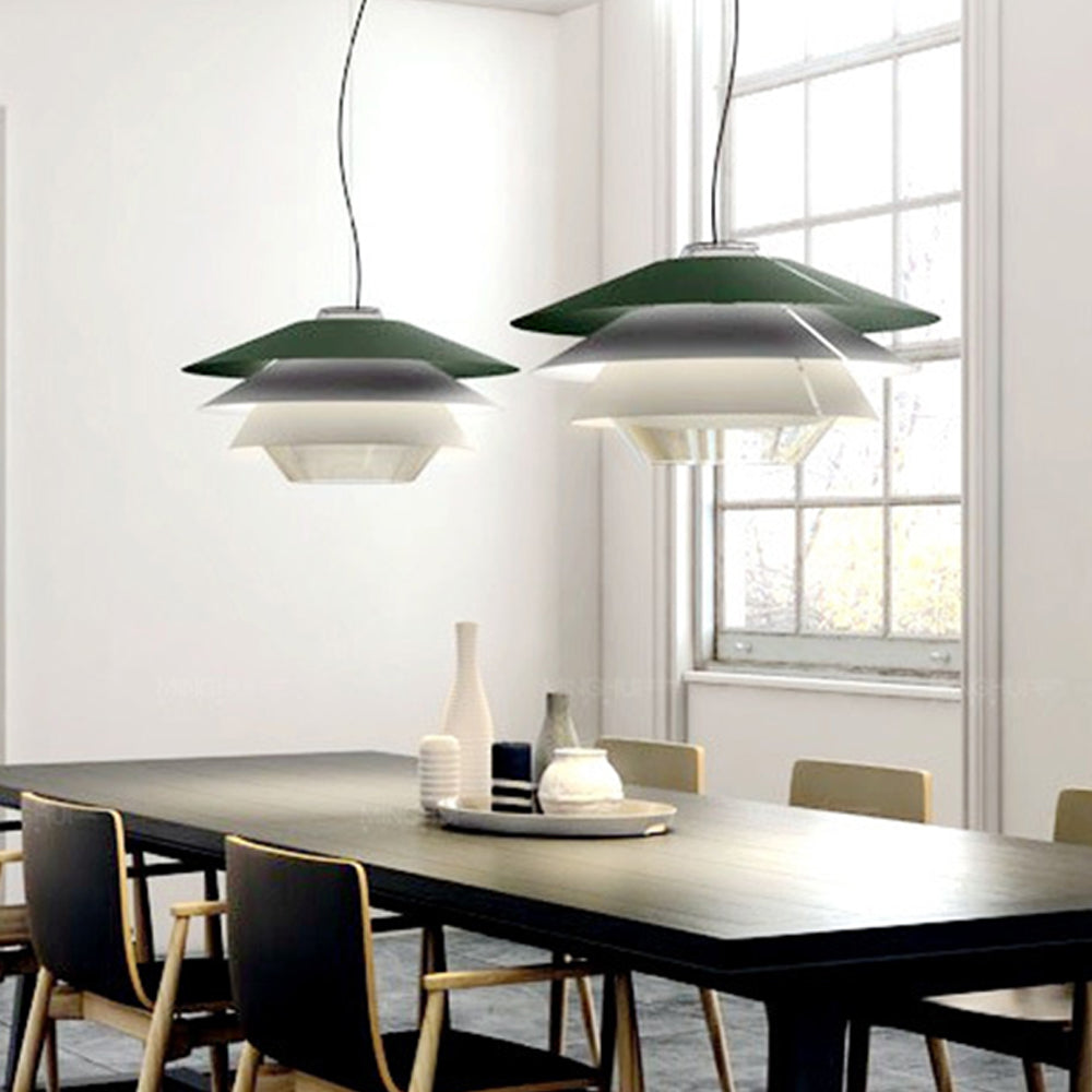 Nordic Iron Suspension Fixture Hanging Pendant Light - Cueteks