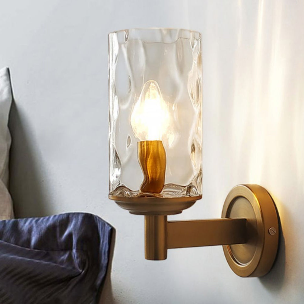 Vintage Iron Armed Wall Lamp - Cueteks