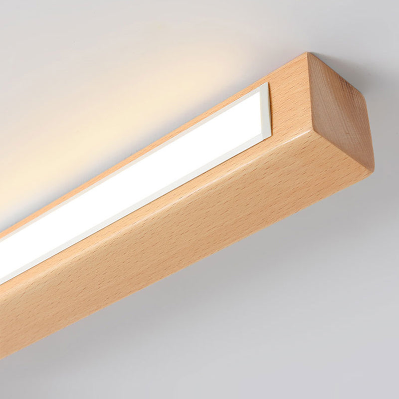 Edge Deckenleuchte, Holz 60/100cm - Cueteks