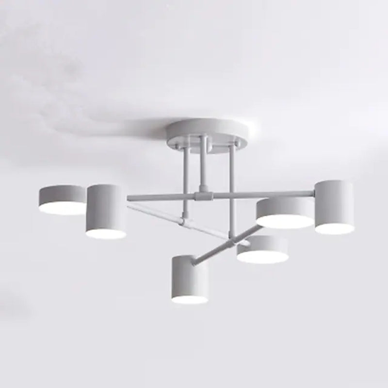 Moderne Kreis-Design Deckenleuchte aus Metall für Wohnzimmer, Schlafzimmer - Cueteks