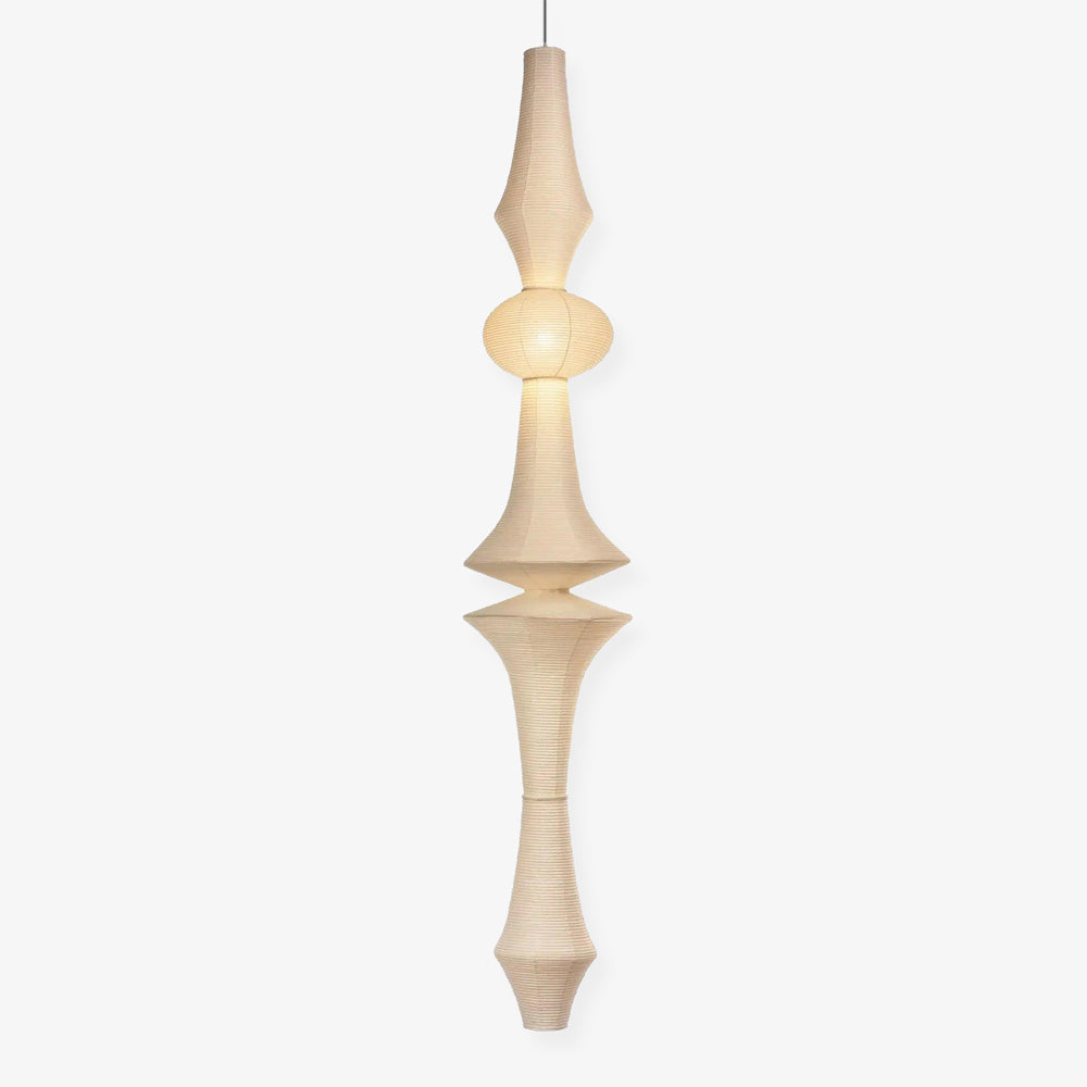 Washi Paper E Pendant Light - Cueteks