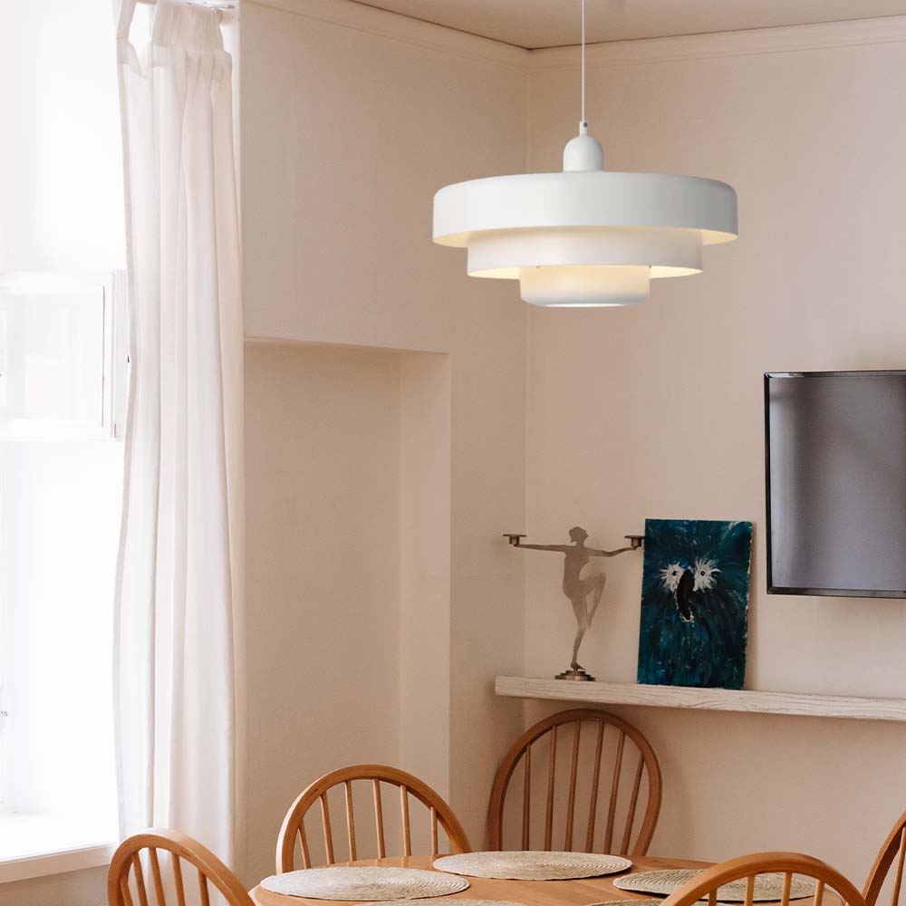 Medieval Bauhaus Iron Ceiling Pendant Light - Cueteks