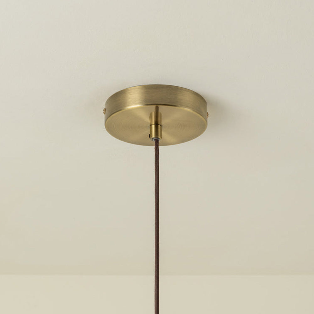 Retro Rattan Dome Pendant Light For Dining Room - Cueteks