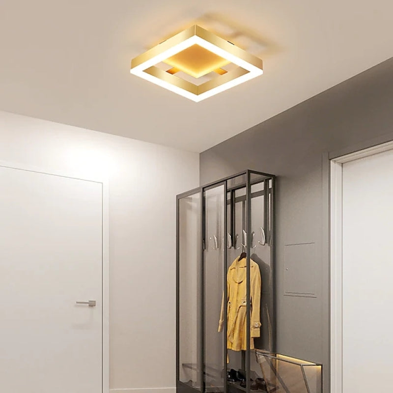 Amos Moderne LED Geometrie Deckenleuchte für Korridor - Cueteks