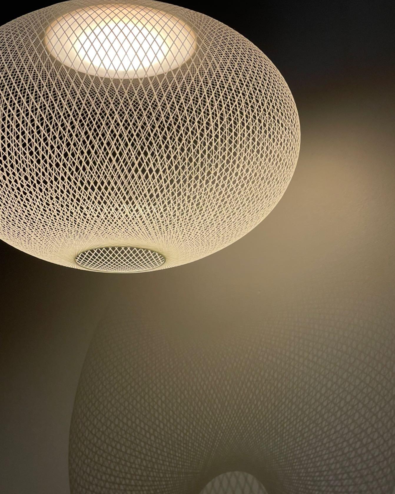 Metallic Meshwork Pendant Lamp - Cueteks