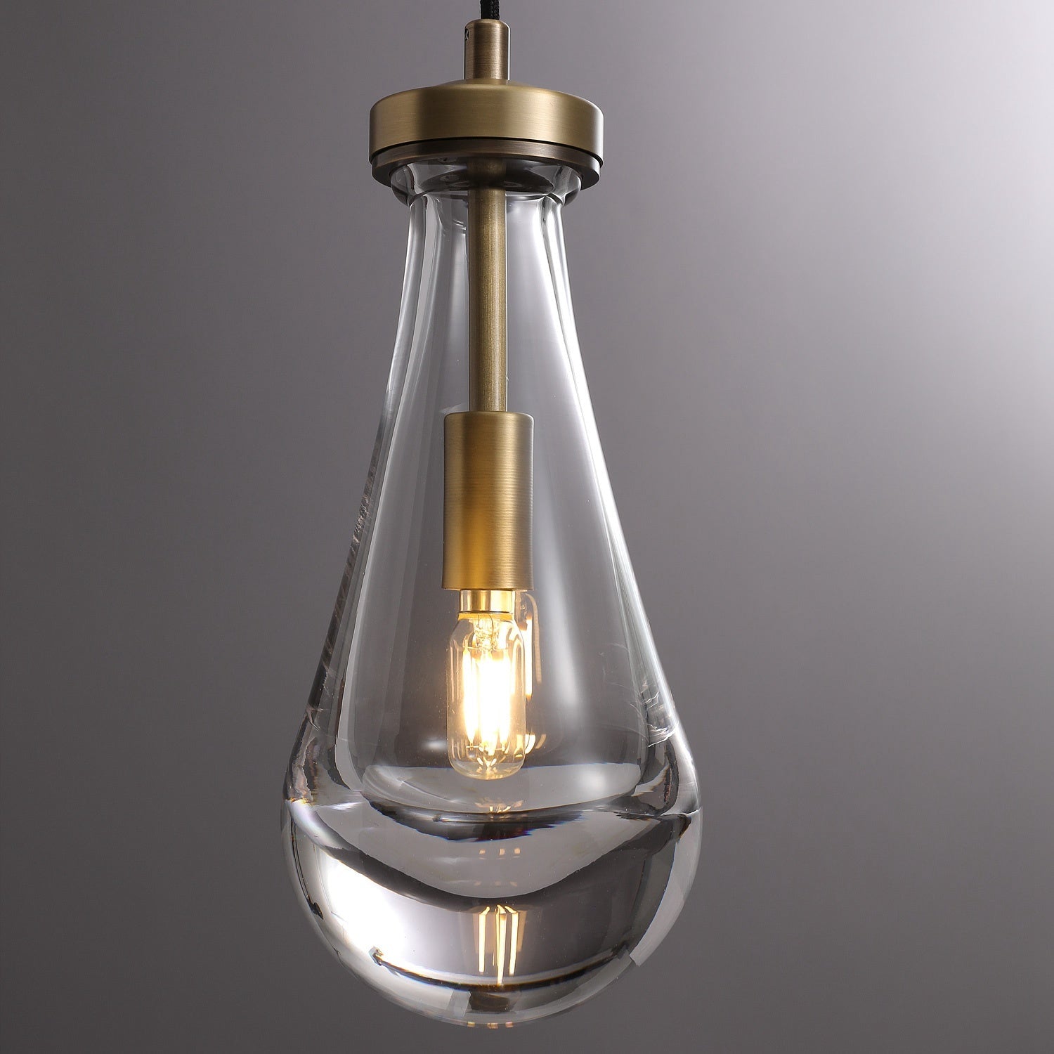 Modern Art Deco Raindrop Chandelier - Cueteks