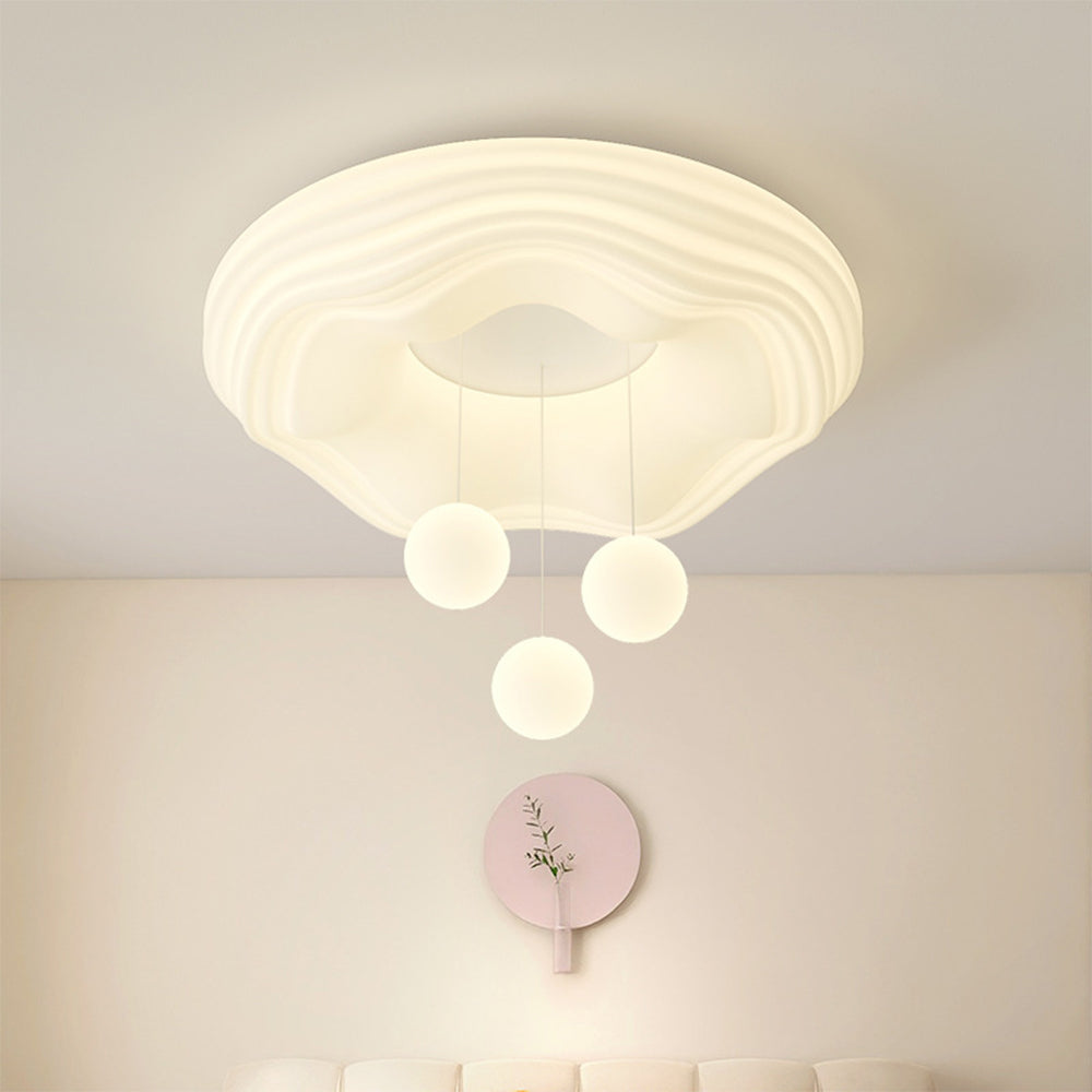 French Warm Ceiling Light For Kids Room - Cueteks