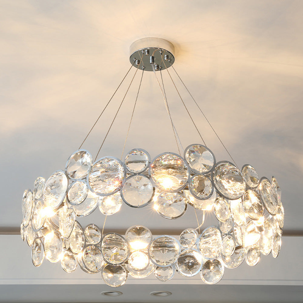 Designer Crystal Chandelier for Living Room - Cueteks