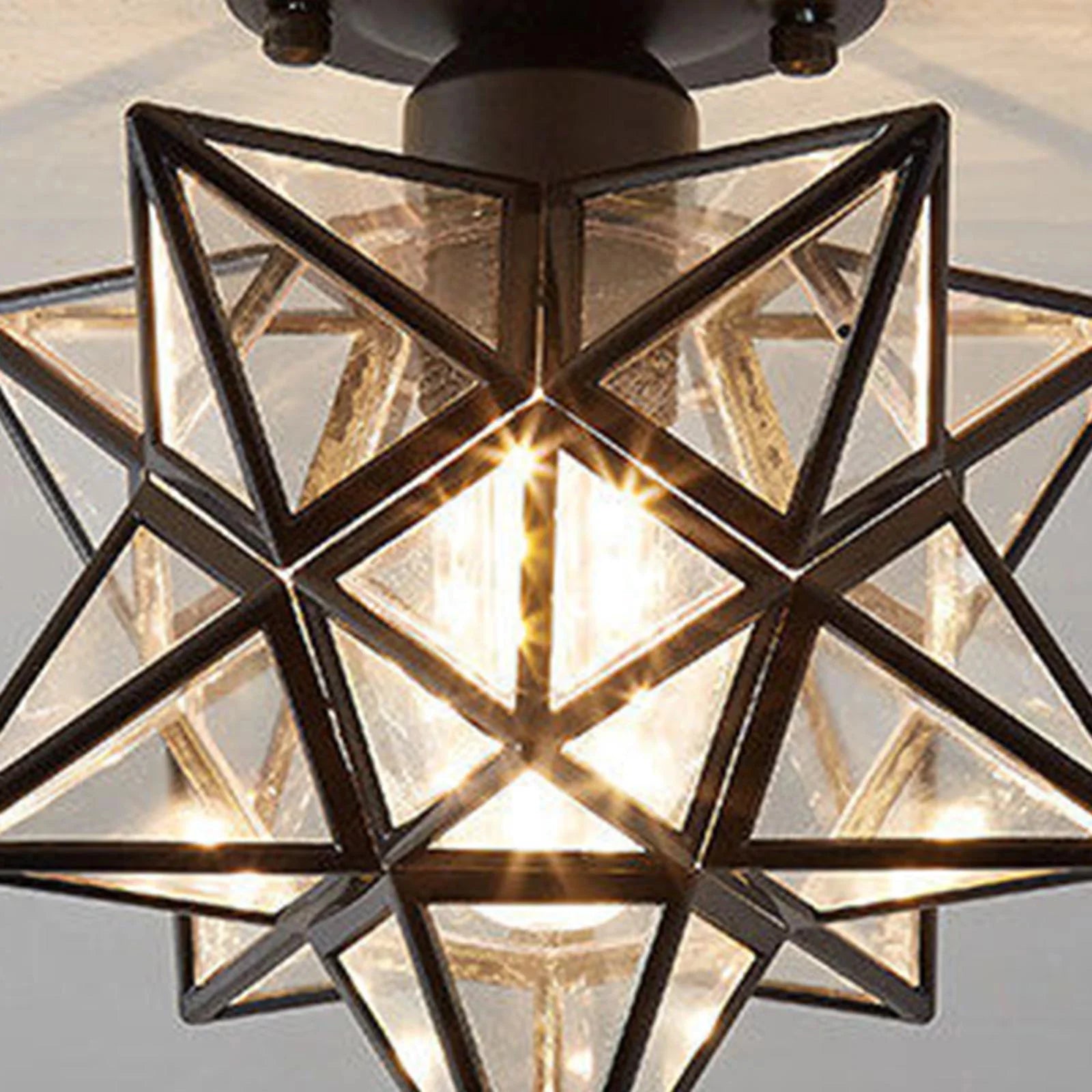 Creative Metal Star Ceiling Light - Cueteks