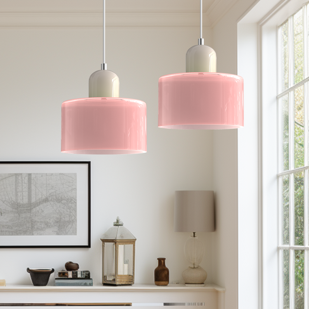 Bauhaus Creative Fresh Small Glass Pendant Light - Cueteks