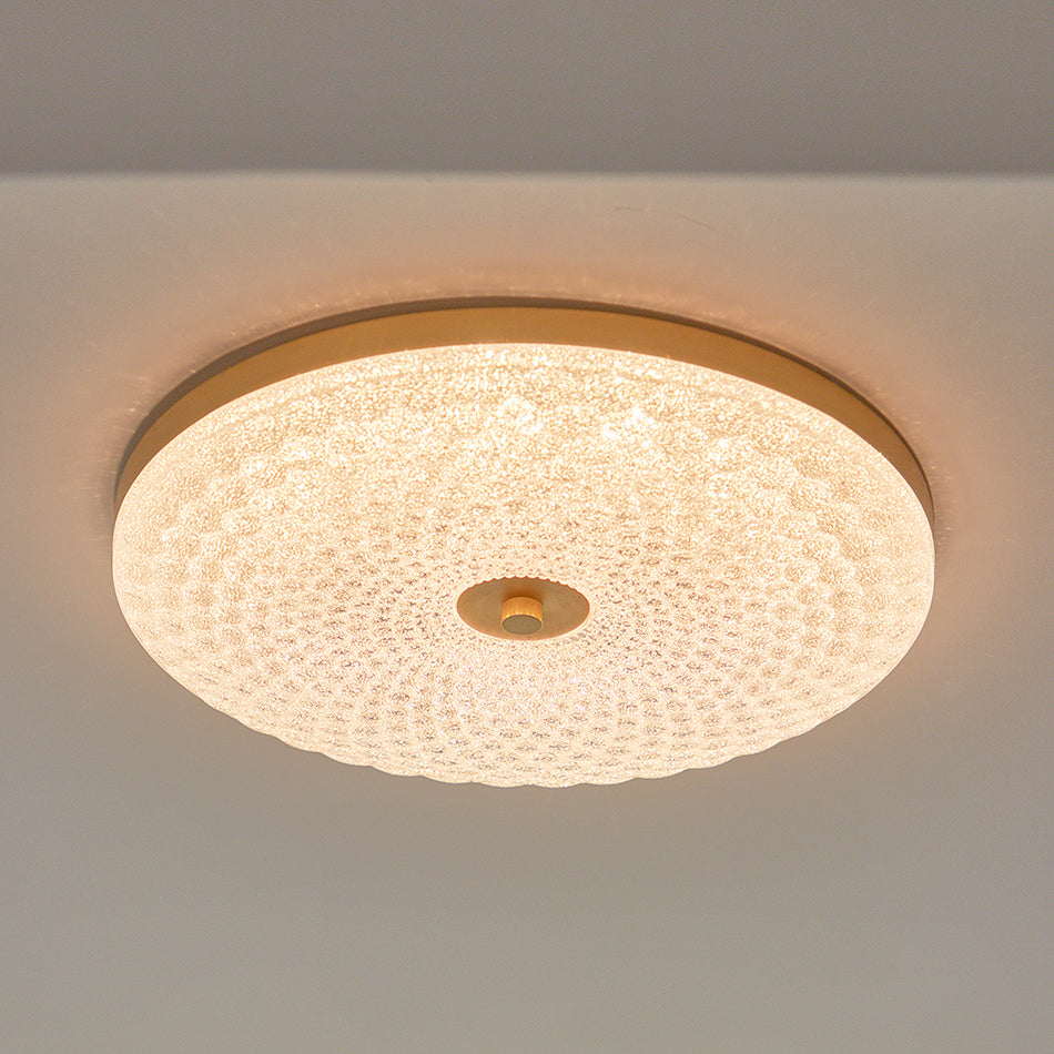 Modern Crystal Ceiling Light LED Creative Copper Ceiling Lamp - Cueteks