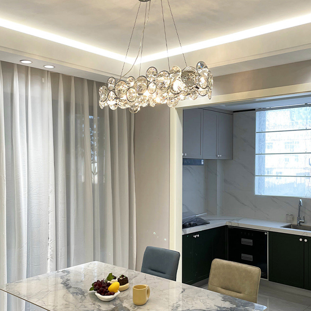 Designer Crystal Chandelier for Living Room - Cueteks