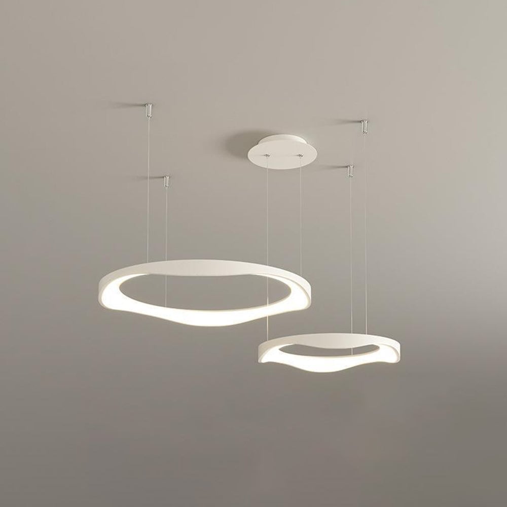 Arisha Pendelleuchte Farbtemperatur umschaltbar, 1/2/3 Ring - Cueteks