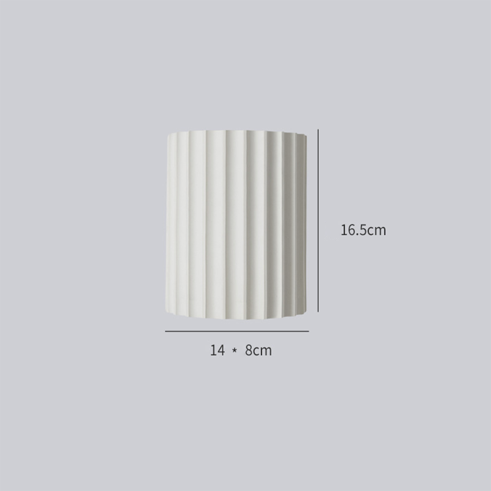 Modern Half-Circle Resin Wall Sconce For Living Room - Cueteks