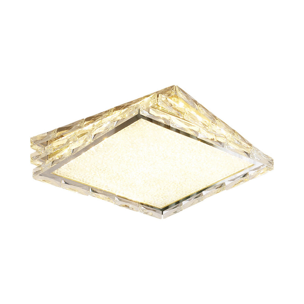 Luxury LED Dimmable Crystal Ceiling Lamp - Cueteks