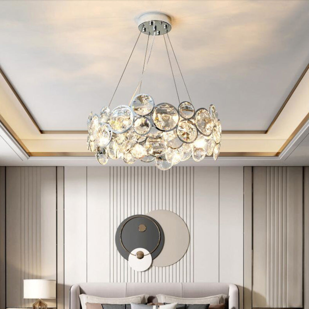 Designer Crystal Chandelier for Living Room - Cueteks