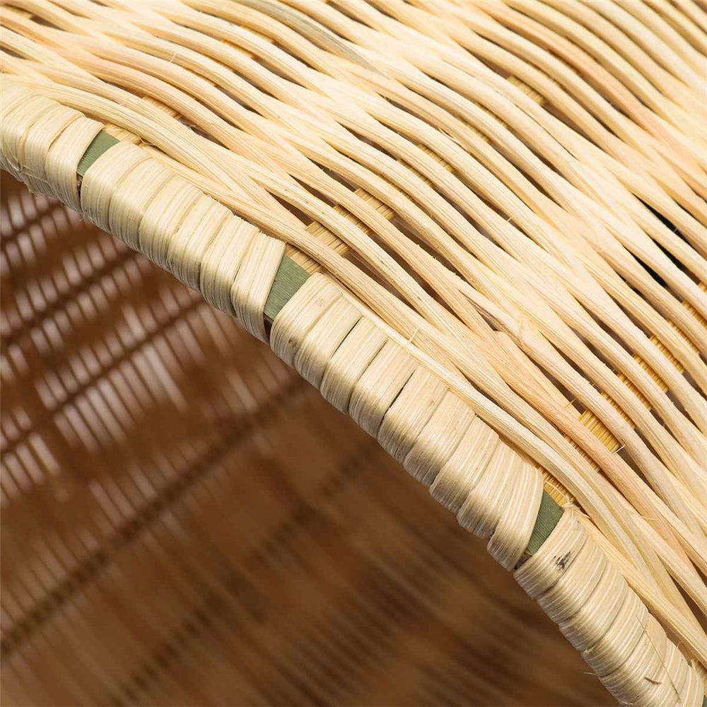 Bamboo Rattan Basket Pendant Light For Kitchen - Cueteks