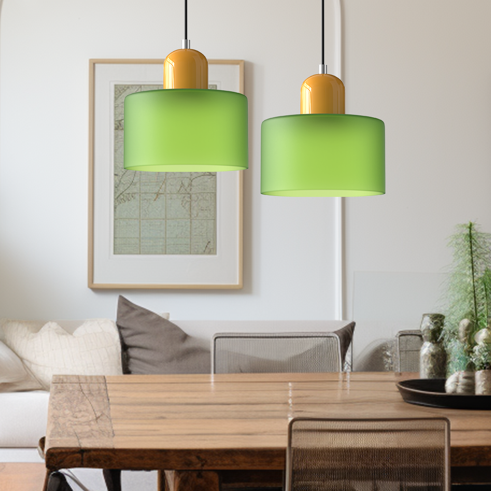 Bauhaus Creative Fresh Small Glass Pendant Light - Cueteks
