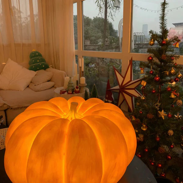 Resin Portable Pumpkin Table Light - Cueteks