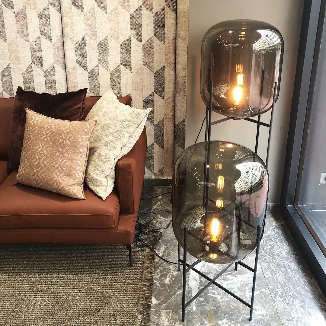 Postmodern Designer Glass Floor Lamp - Cueteks