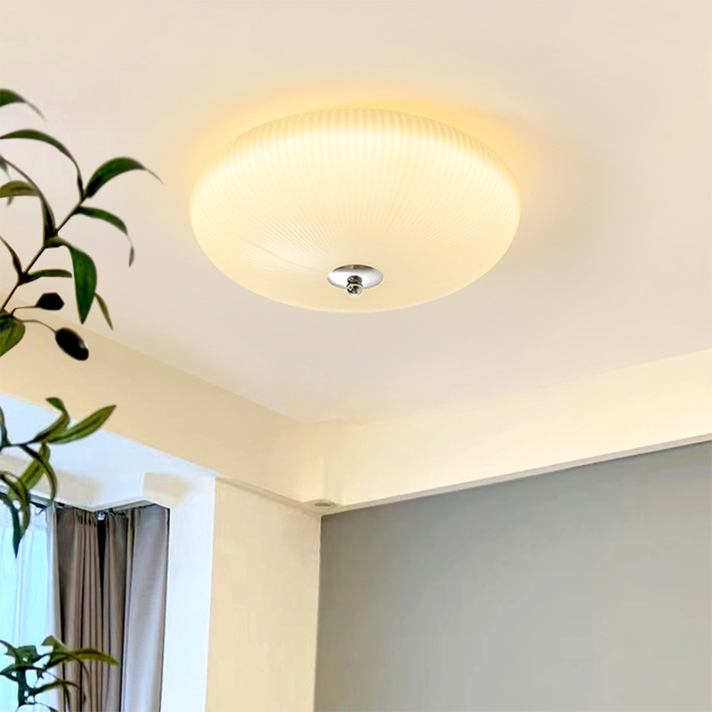 French Simple Glass Ceiling Lamps - Cueteks