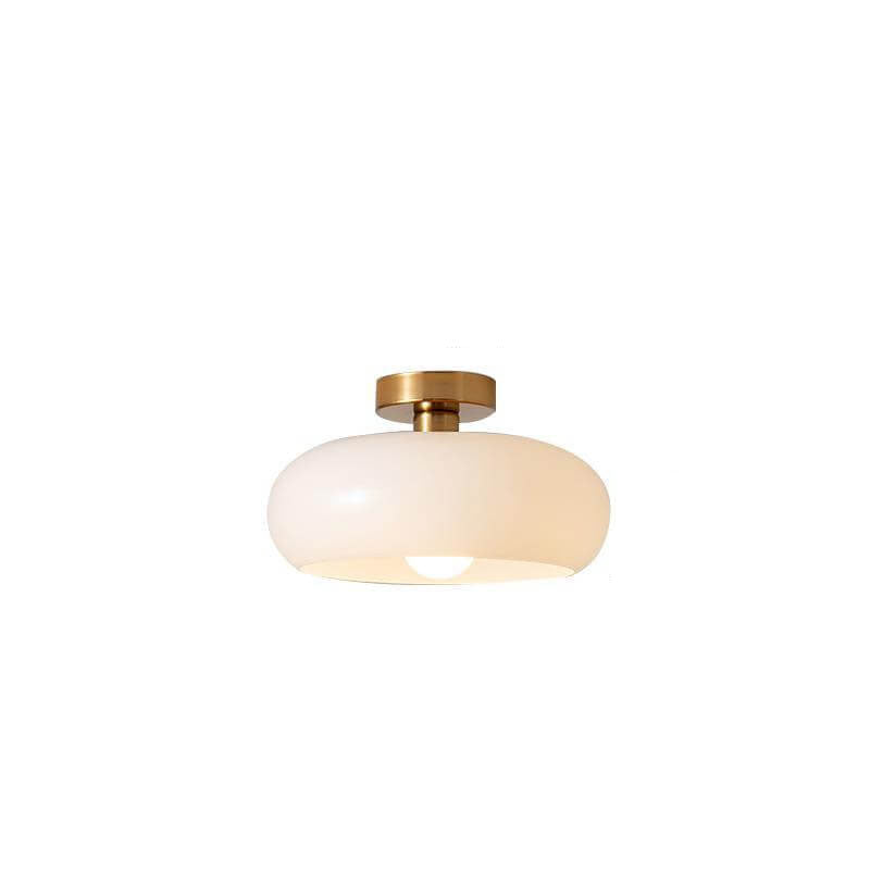 Vintage Round Glass Ceiling Lights - Cueteks