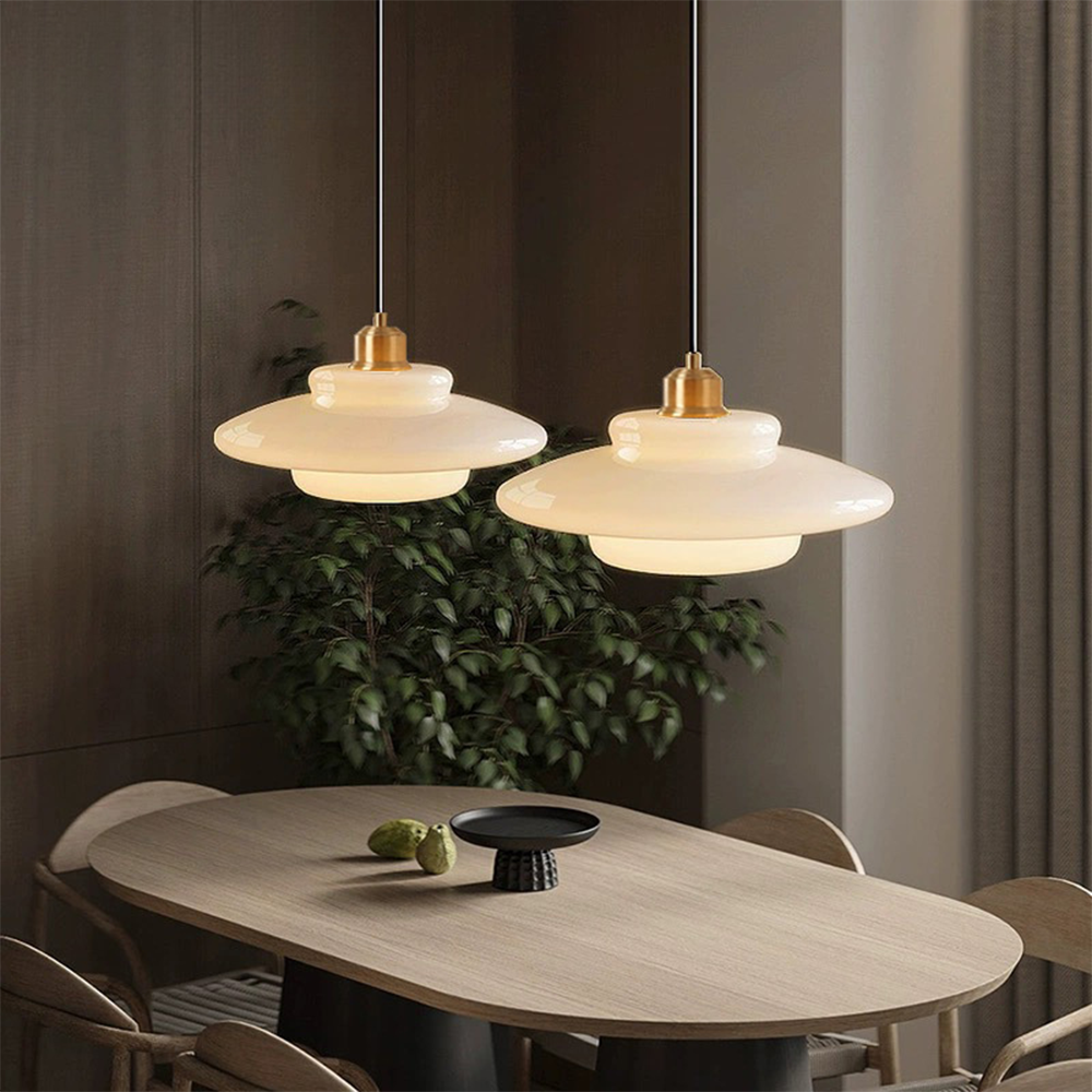 Nordic Minimalist Glass Pendant Light - Cueteks