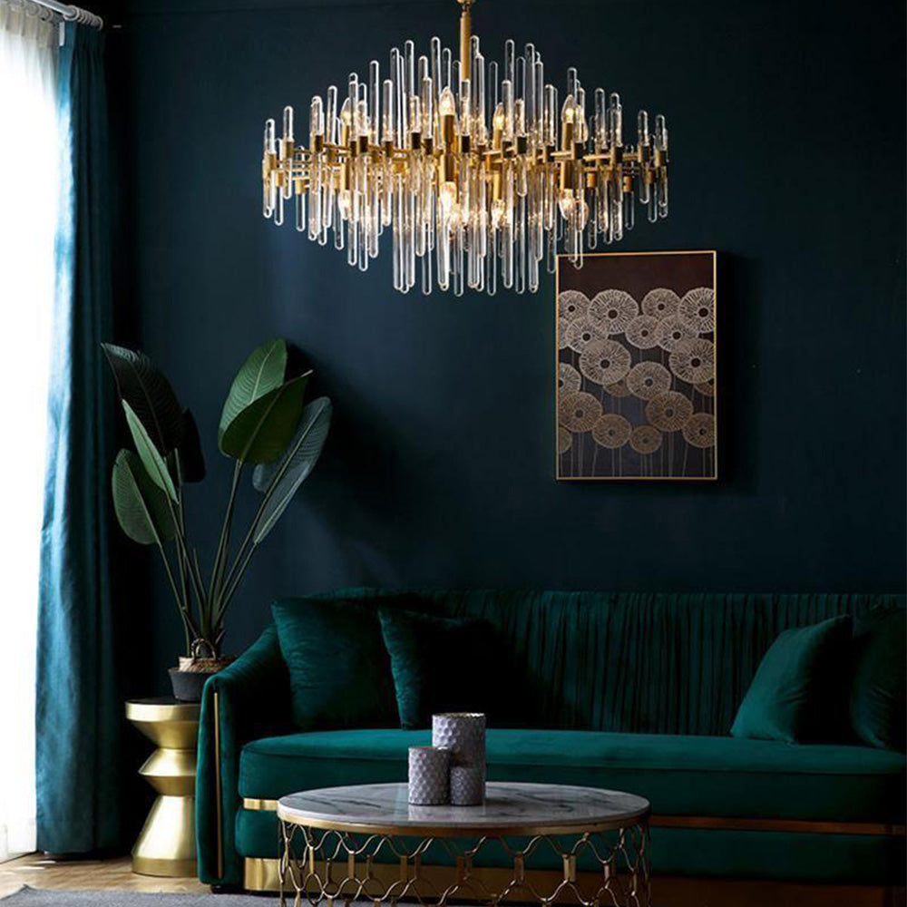 Light Luxury Crystal Post-Modern Chandelier - Cueteks