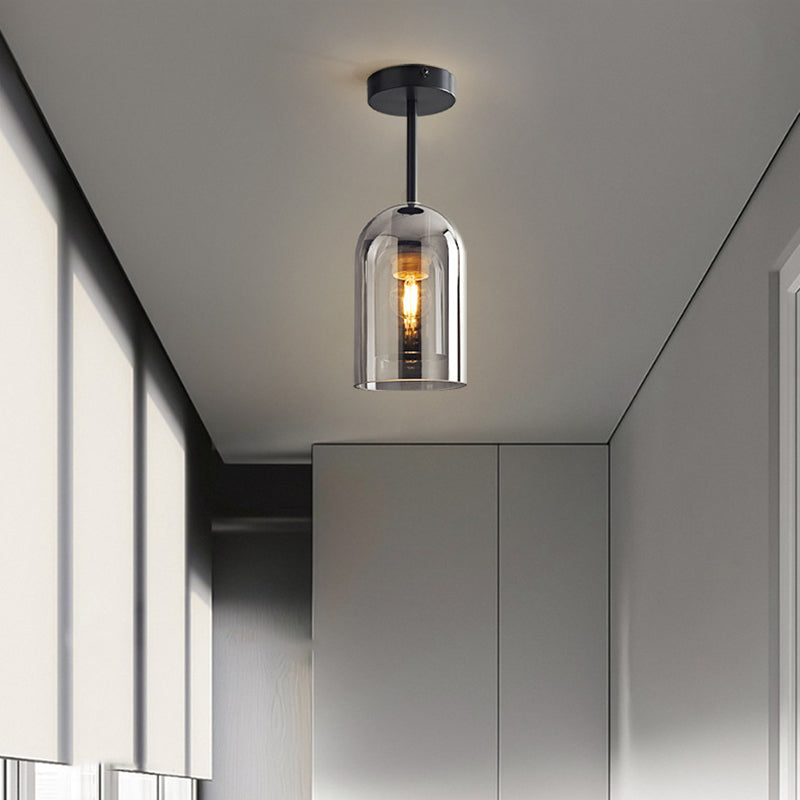 Sanna Deckenleuchte/Pendelleuchte 4 Stile Reines Kupfer&Glas - Cueteks