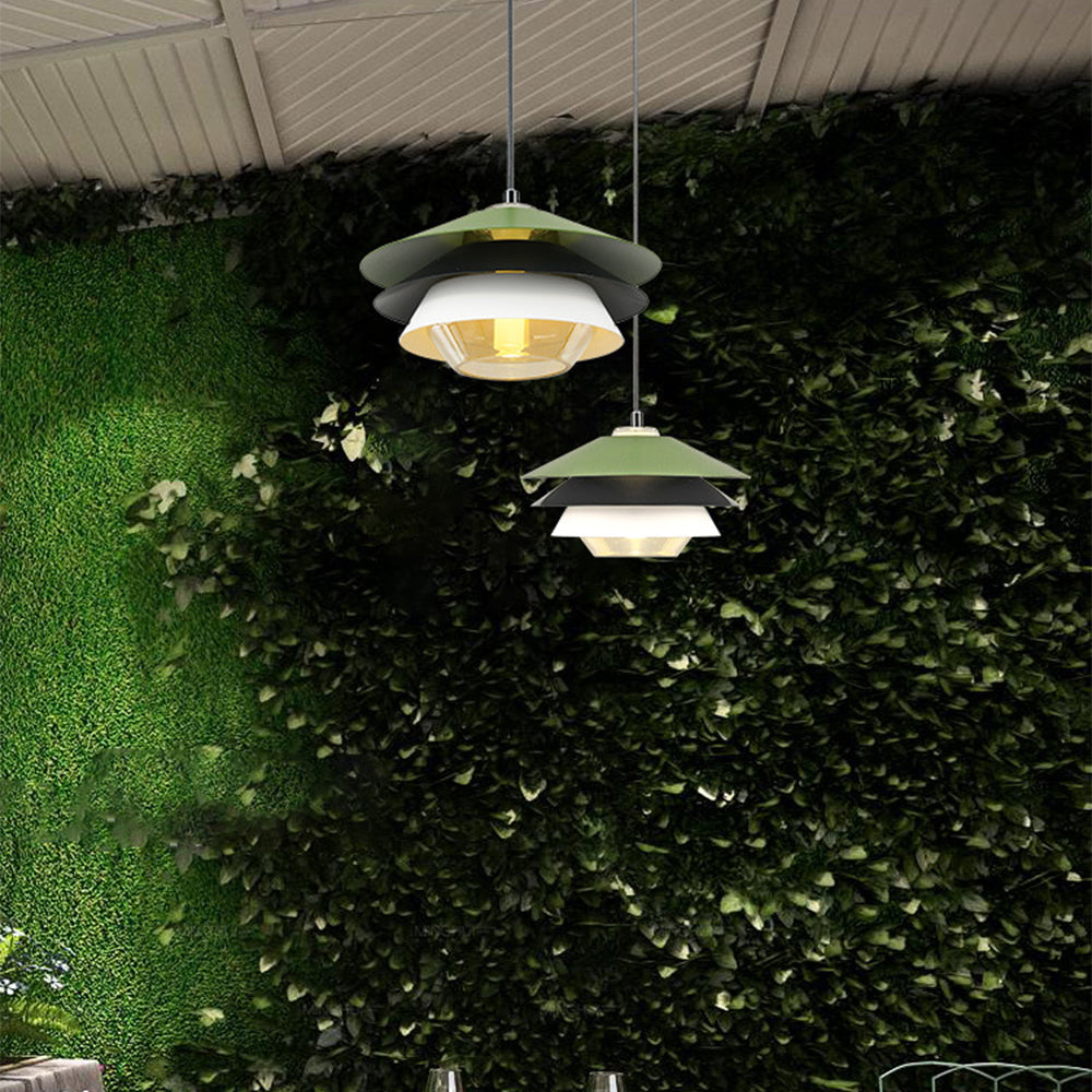 Nordic Iron Suspension Fixture Hanging Pendant Light - Cueteks
