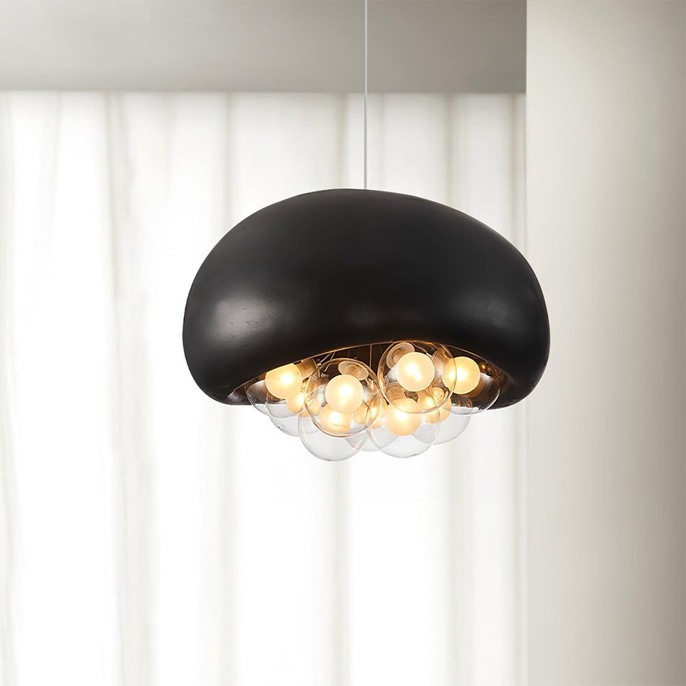 Micro-Cement Nordic Cream Style Pendant Light - Cueteks