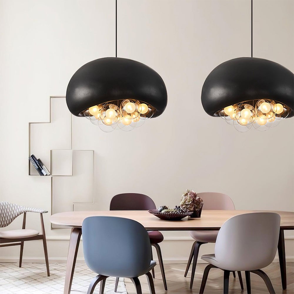 Micro-Cement Nordic Cream Style Pendant Light - Cueteks
