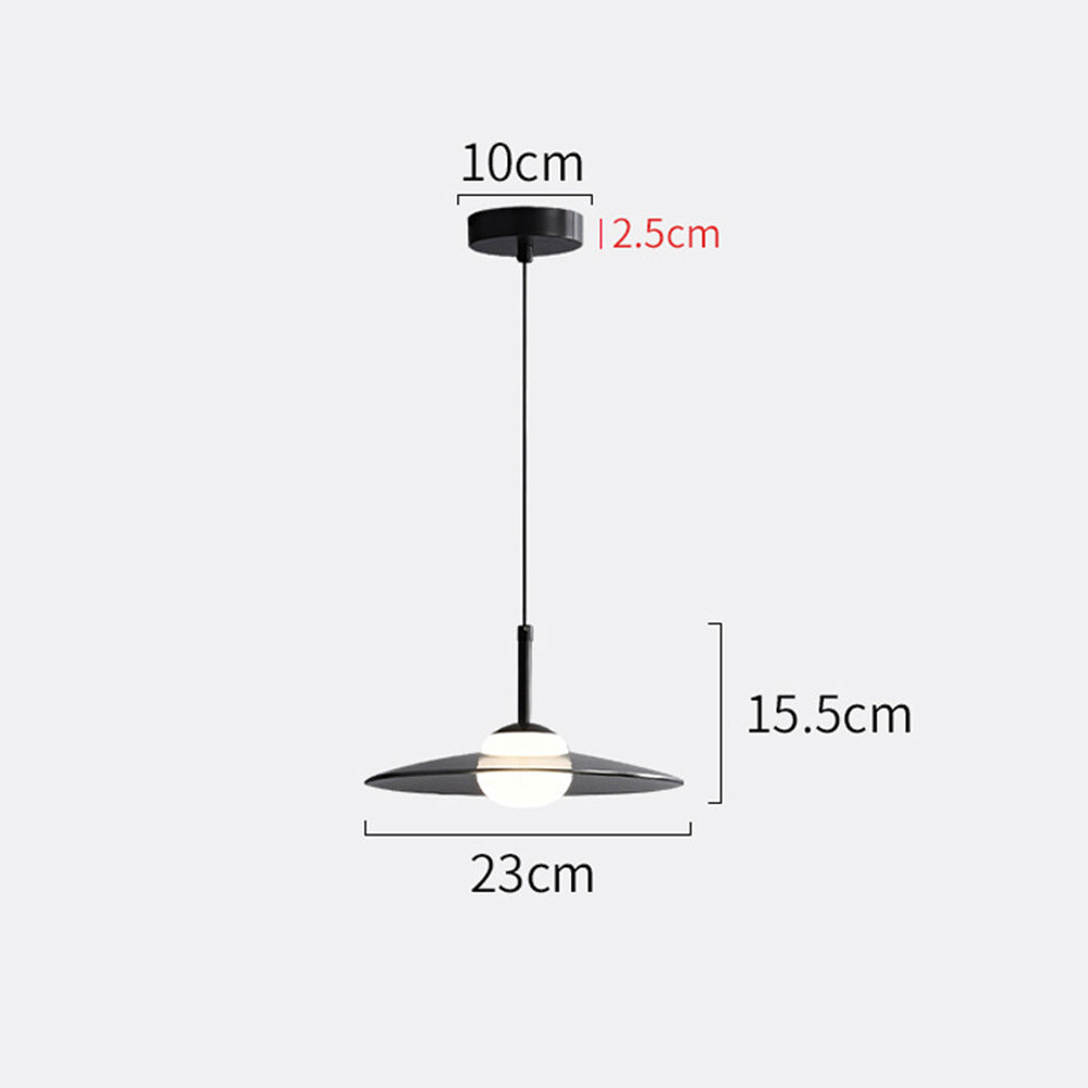 Modern Pendant Light Glass Finish Pendant Light - Cueteks