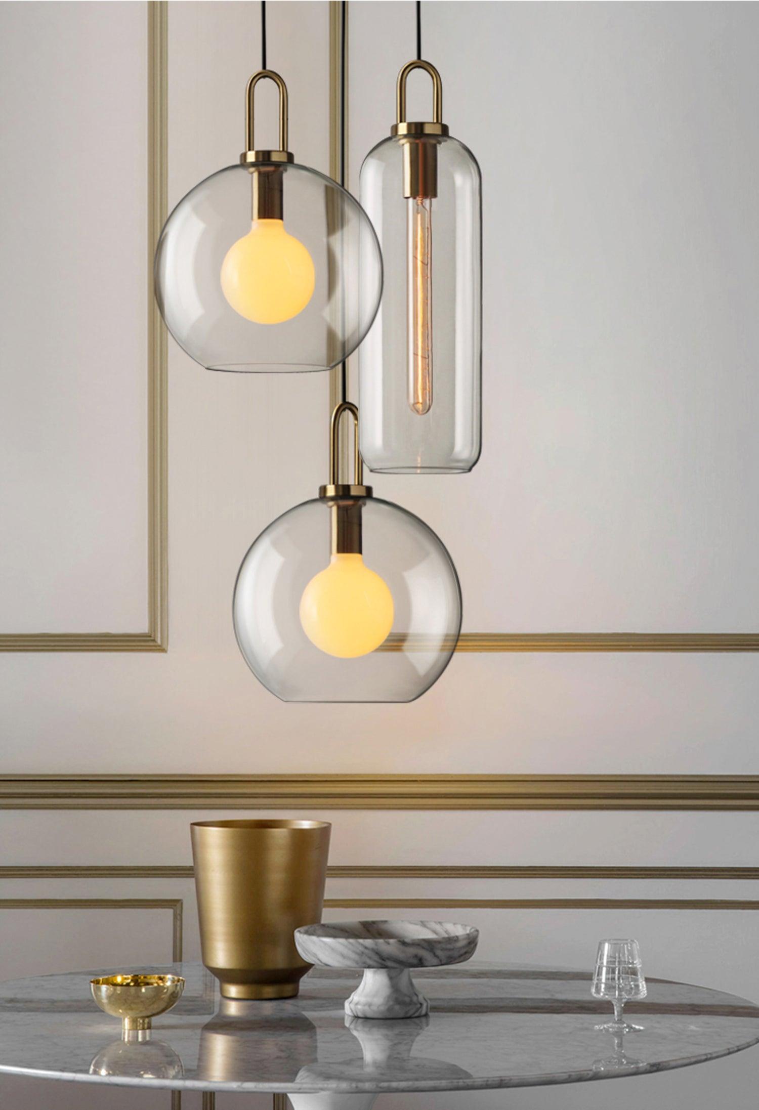Glass Pendant Light - Cueteks