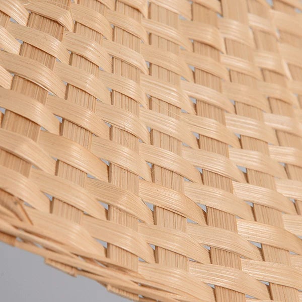 Handmade Natural Bamboo Wicker Pendant Lamp For Living Room - Cueteks