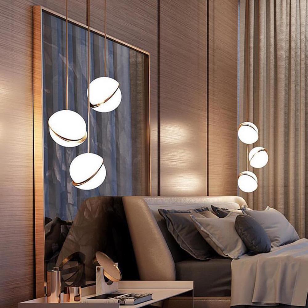 Crescent Pendant Lamp - Cueteks