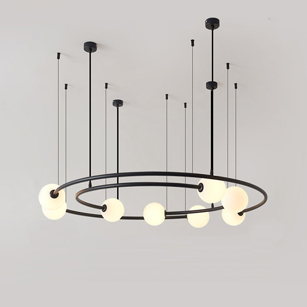 Valentina Pendelleuchte 2 Farbe, ∅80cm - Cueteks