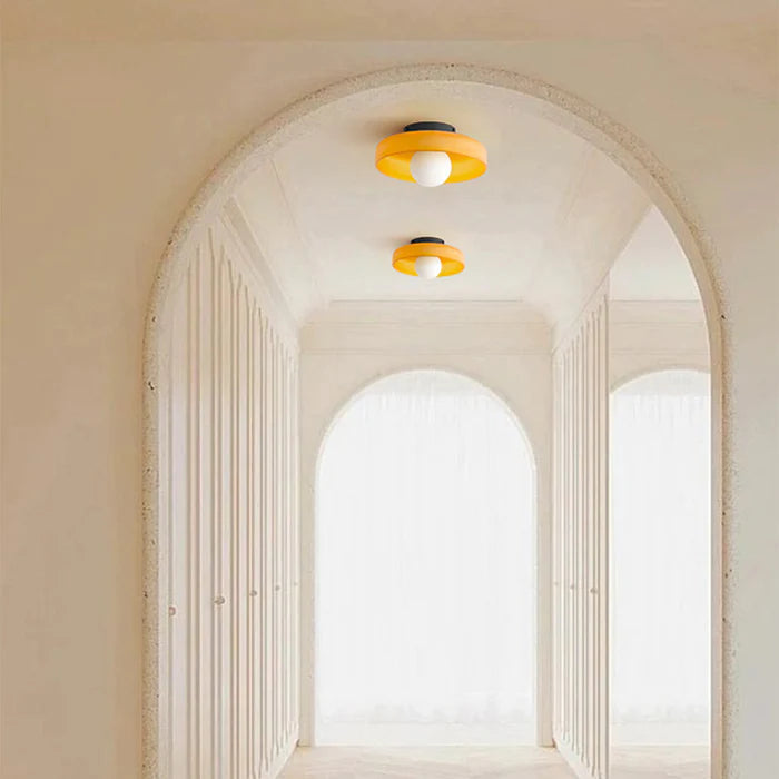 Modern Round Flush Mount Kitchen Ceiling Light - Cueteks