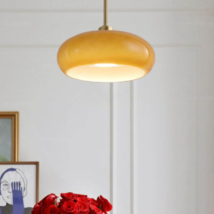 Vintage Round Glass Ceiling Lights - Cueteks