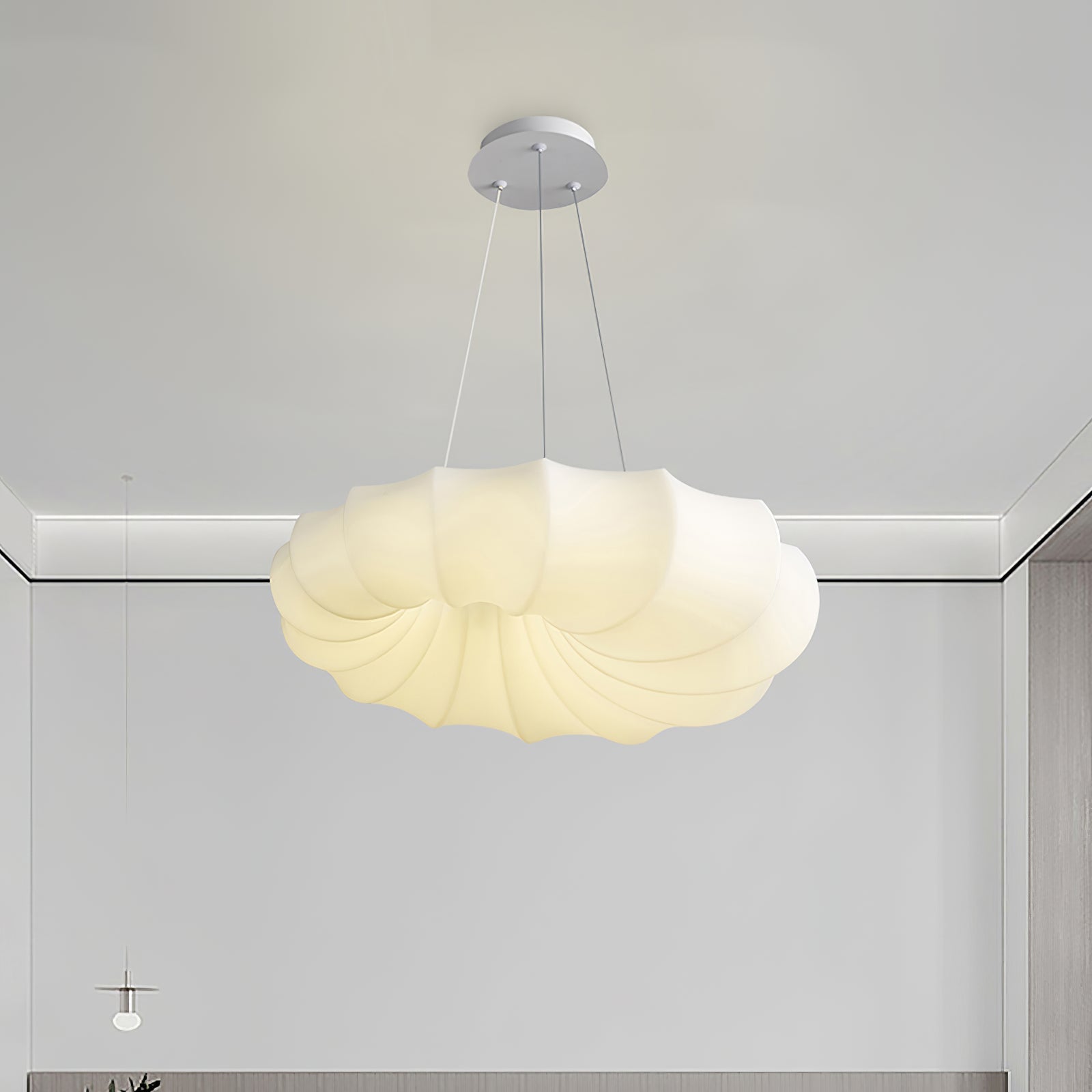White Bubble Cloud Pendant Lamp & Ceiling Lamp - Cueteks