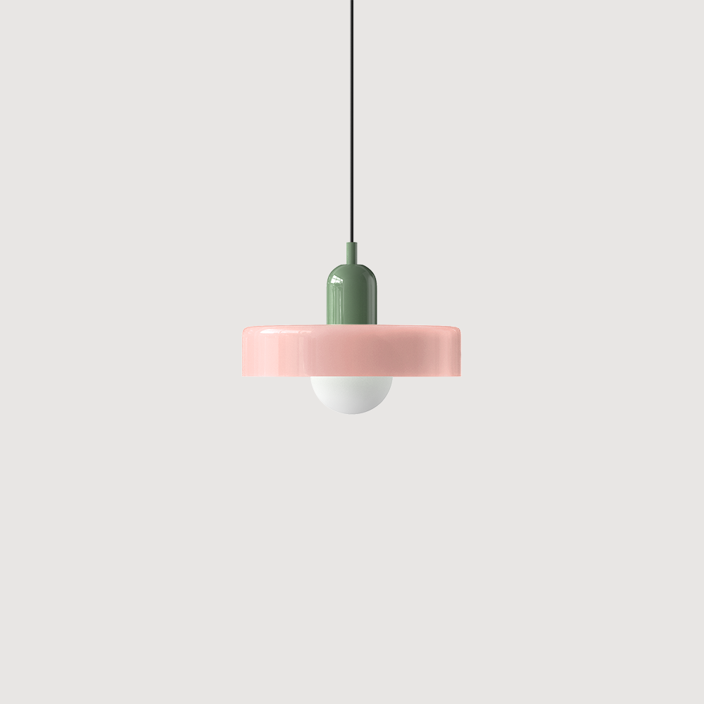 Bauhaus Colorful Glass Pendant Light - Cueteks