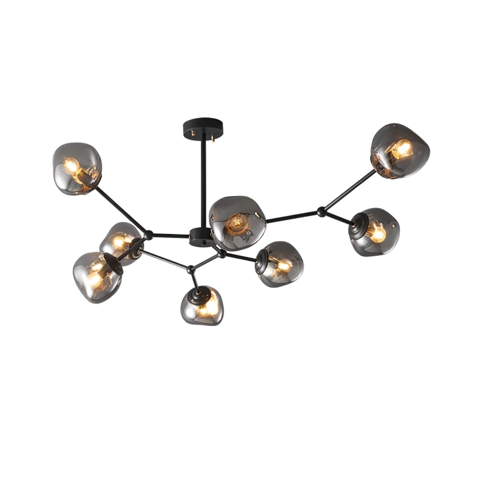 Modern Molecular Lava Glass Living Room Chandelier - Cueteks
